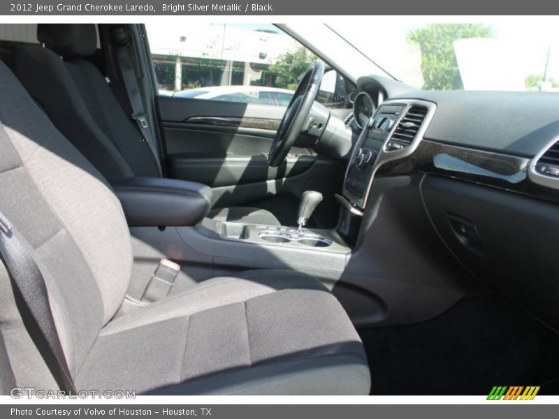 Bright Silver Metallic / Black 2012 Jeep Grand Cherokee Laredo