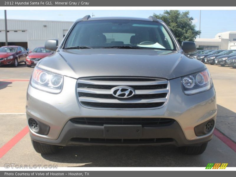 Mineral Gray / Gray 2012 Hyundai Santa Fe GLS