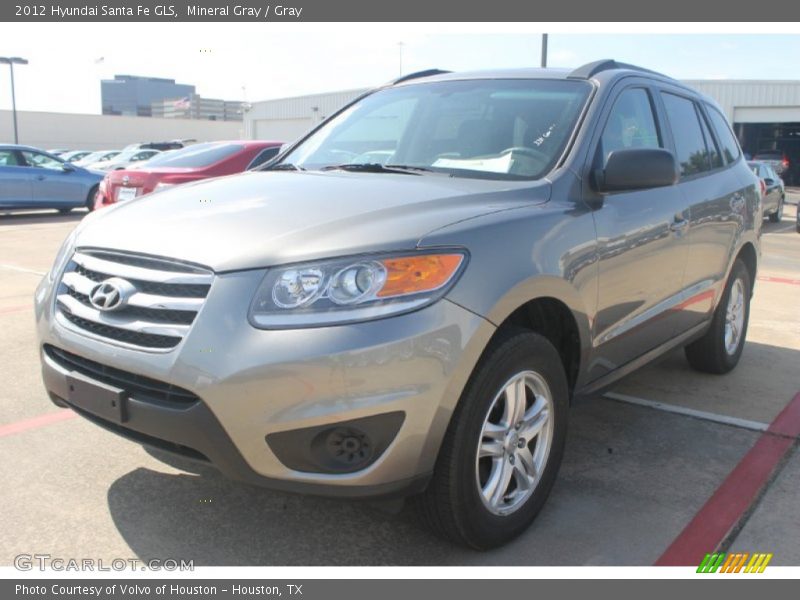 Mineral Gray / Gray 2012 Hyundai Santa Fe GLS