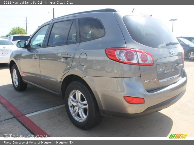 Mineral Gray / Gray 2012 Hyundai Santa Fe GLS