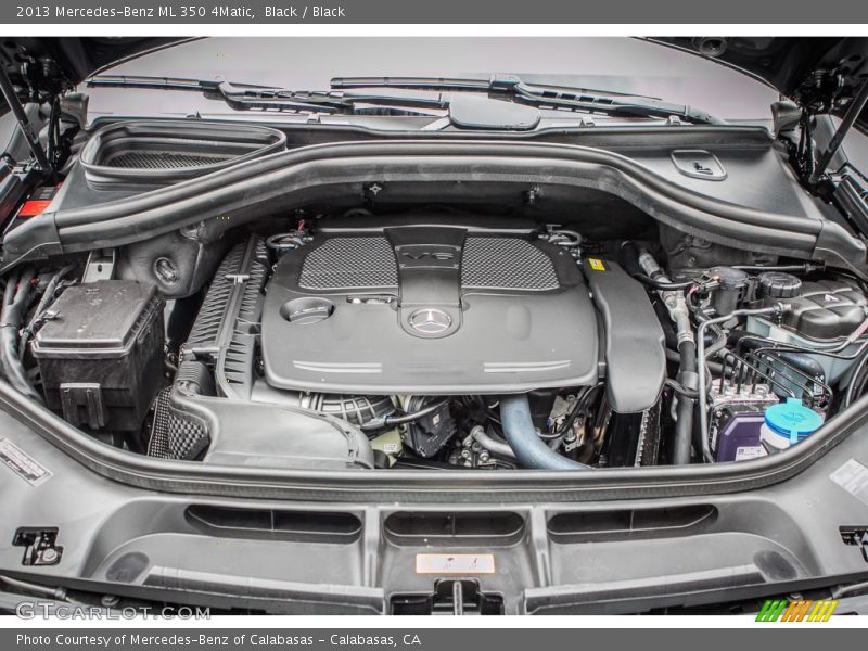 Black / Black 2013 Mercedes-Benz ML 350 4Matic