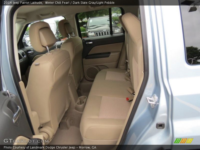 Winter Chill Pearl / Dark Slate Gray/Light Pebble 2014 Jeep Patriot Latitude