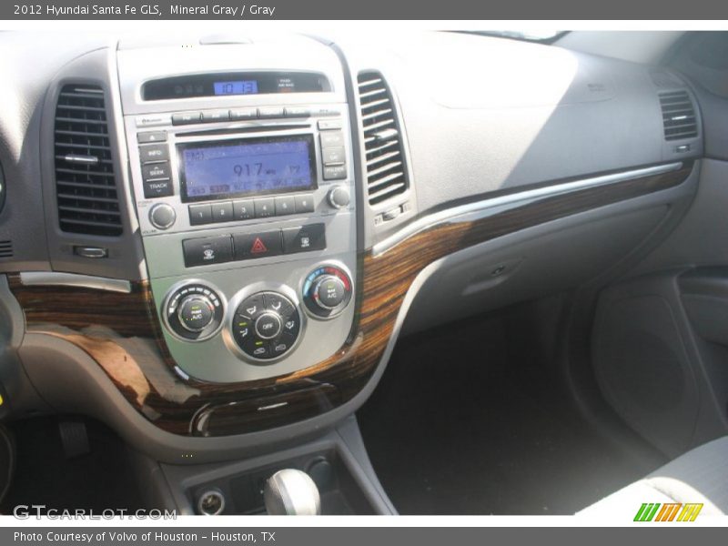 Mineral Gray / Gray 2012 Hyundai Santa Fe GLS
