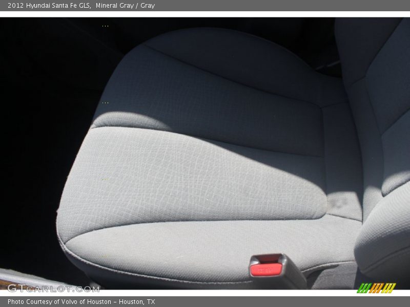 Mineral Gray / Gray 2012 Hyundai Santa Fe GLS