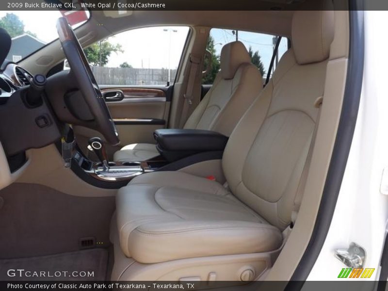 White Opal / Cocoa/Cashmere 2009 Buick Enclave CXL