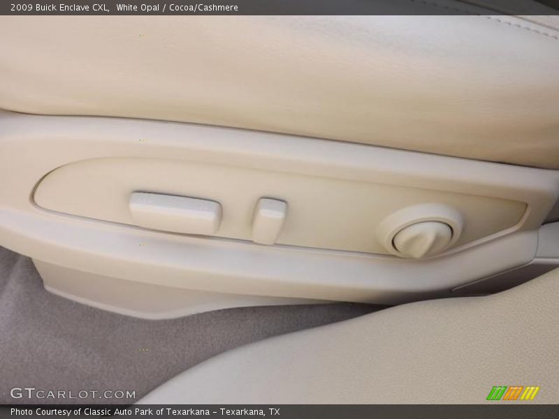 White Opal / Cocoa/Cashmere 2009 Buick Enclave CXL