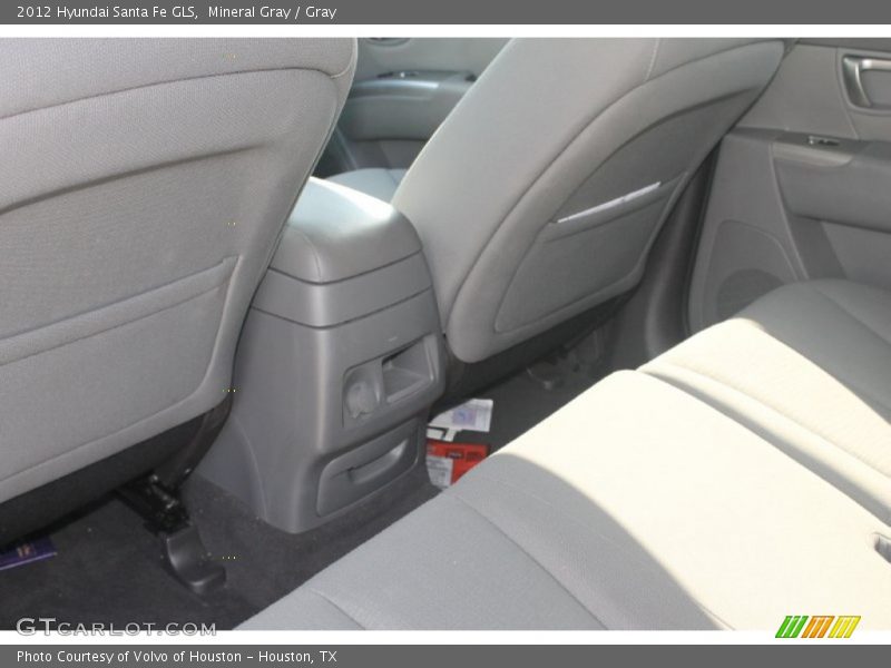 Mineral Gray / Gray 2012 Hyundai Santa Fe GLS