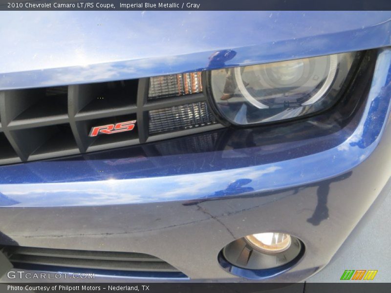 Imperial Blue Metallic / Gray 2010 Chevrolet Camaro LT/RS Coupe