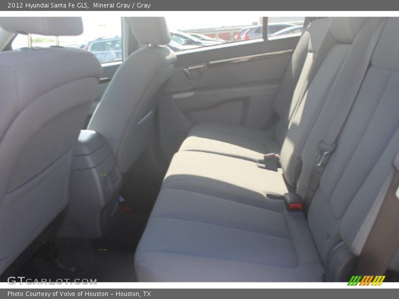 Mineral Gray / Gray 2012 Hyundai Santa Fe GLS