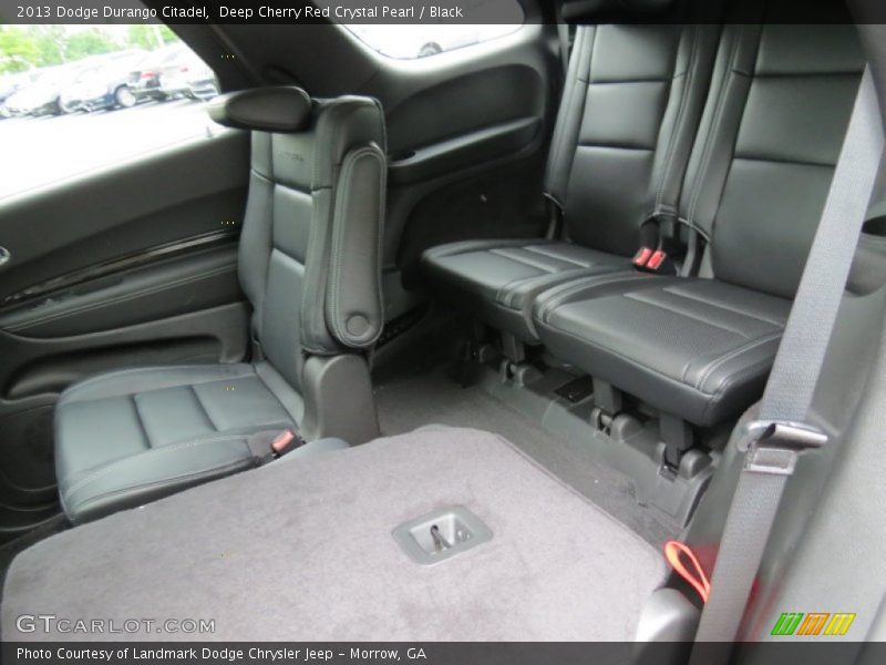 Deep Cherry Red Crystal Pearl / Black 2013 Dodge Durango Citadel