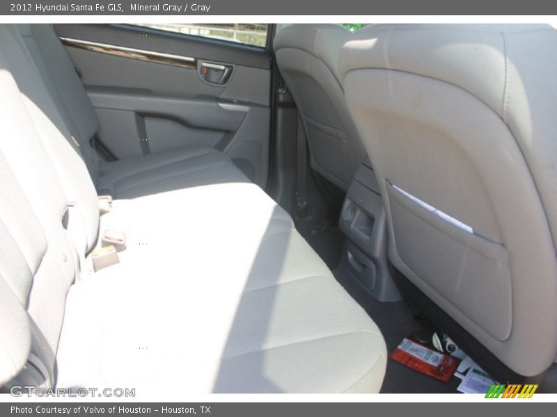 Mineral Gray / Gray 2012 Hyundai Santa Fe GLS