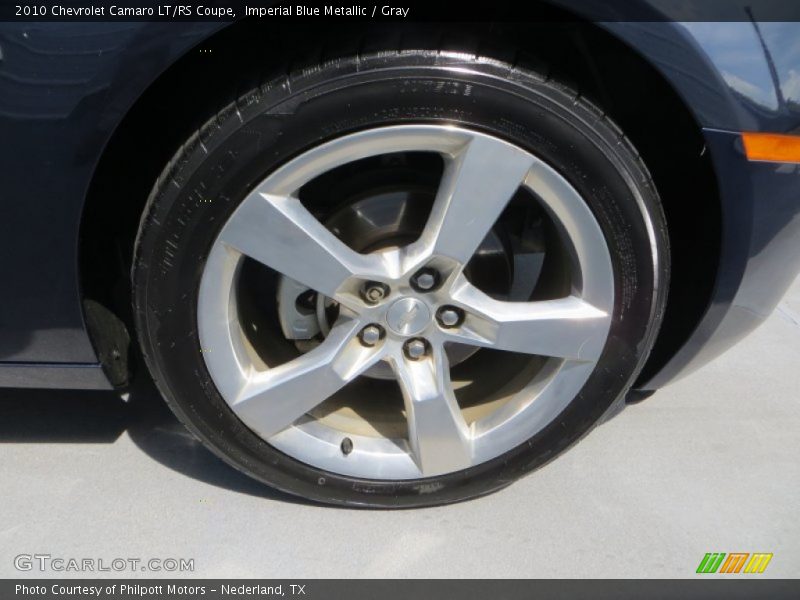 Imperial Blue Metallic / Gray 2010 Chevrolet Camaro LT/RS Coupe