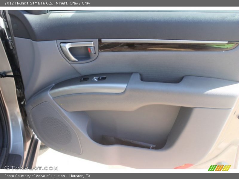 Mineral Gray / Gray 2012 Hyundai Santa Fe GLS