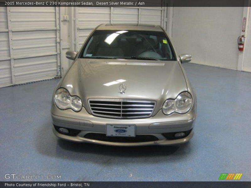 Desert Silver Metallic / Ash 2005 Mercedes-Benz C 230 Kompressor Sedan