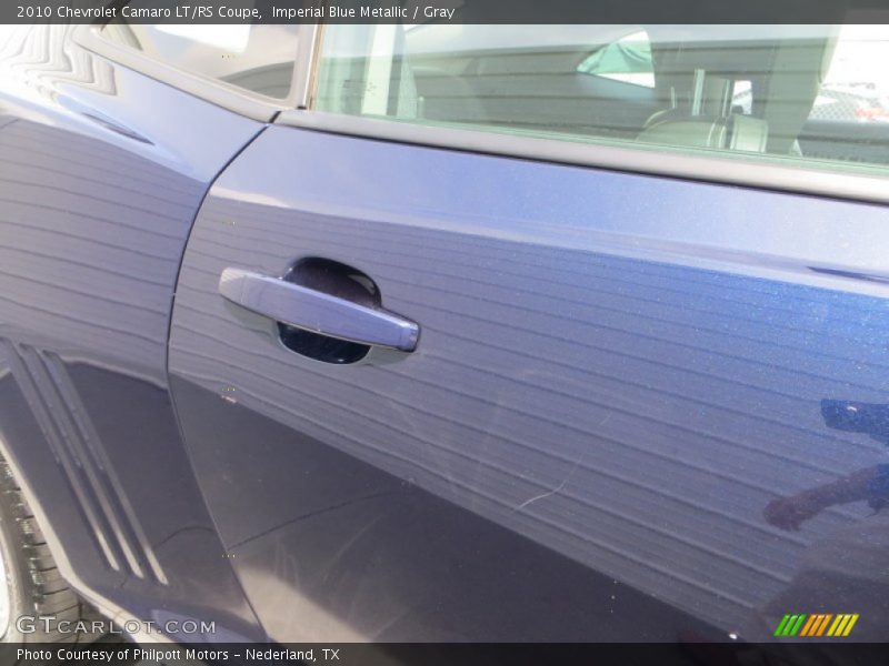 Imperial Blue Metallic / Gray 2010 Chevrolet Camaro LT/RS Coupe