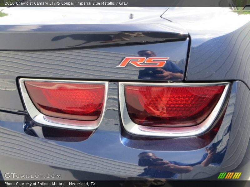 Imperial Blue Metallic / Gray 2010 Chevrolet Camaro LT/RS Coupe