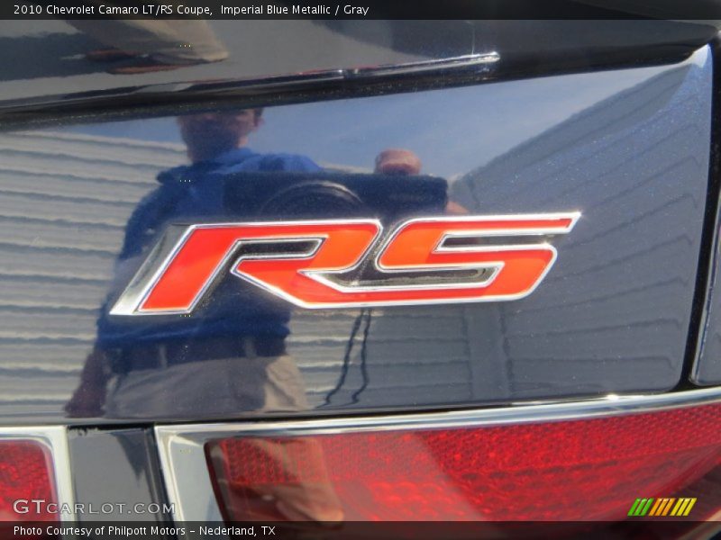 Imperial Blue Metallic / Gray 2010 Chevrolet Camaro LT/RS Coupe