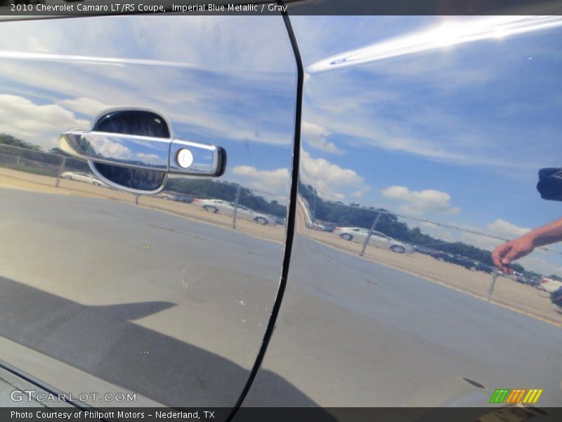 Imperial Blue Metallic / Gray 2010 Chevrolet Camaro LT/RS Coupe
