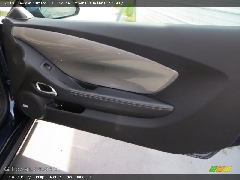 Imperial Blue Metallic / Gray 2010 Chevrolet Camaro LT/RS Coupe
