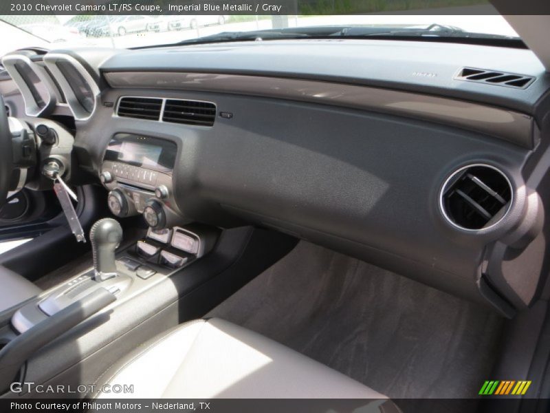 Imperial Blue Metallic / Gray 2010 Chevrolet Camaro LT/RS Coupe