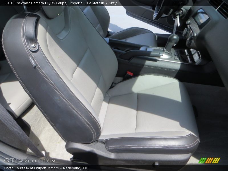 Imperial Blue Metallic / Gray 2010 Chevrolet Camaro LT/RS Coupe