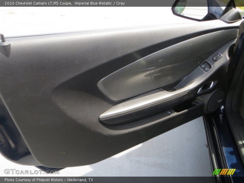 Imperial Blue Metallic / Gray 2010 Chevrolet Camaro LT/RS Coupe