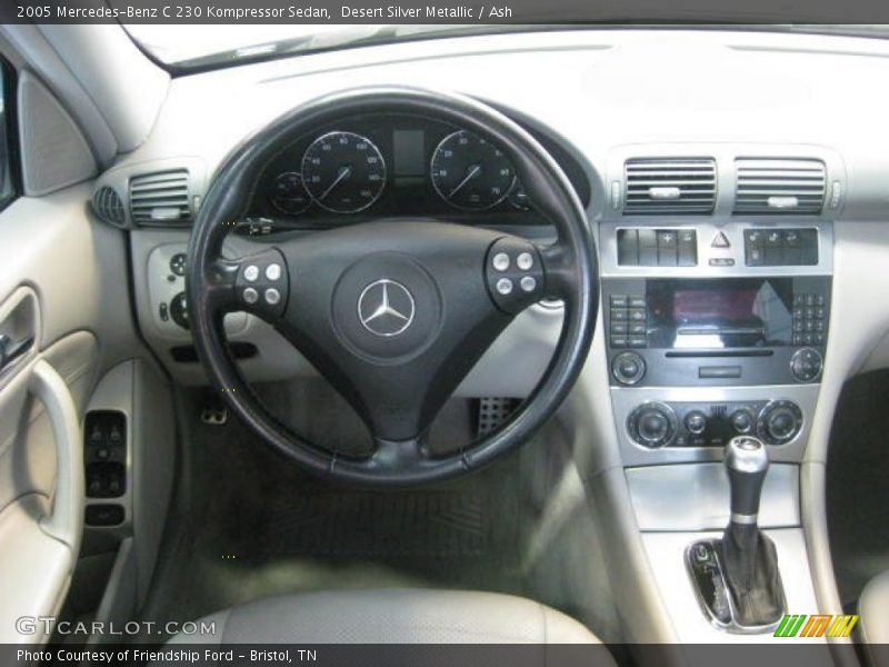Desert Silver Metallic / Ash 2005 Mercedes-Benz C 230 Kompressor Sedan