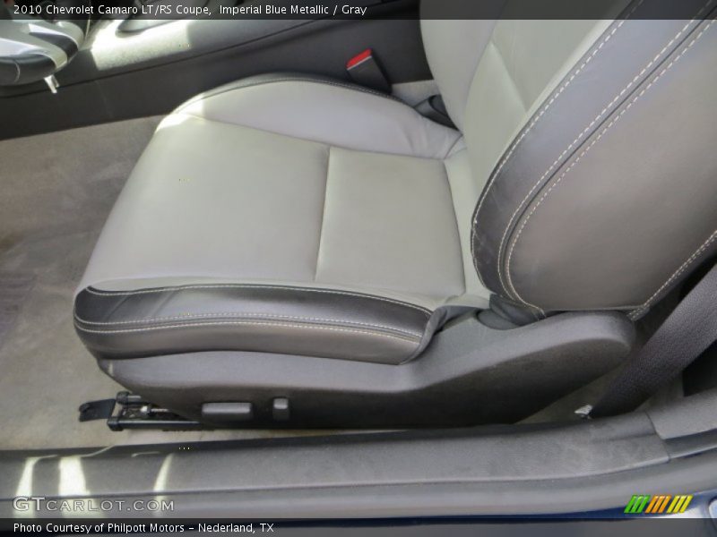 Imperial Blue Metallic / Gray 2010 Chevrolet Camaro LT/RS Coupe