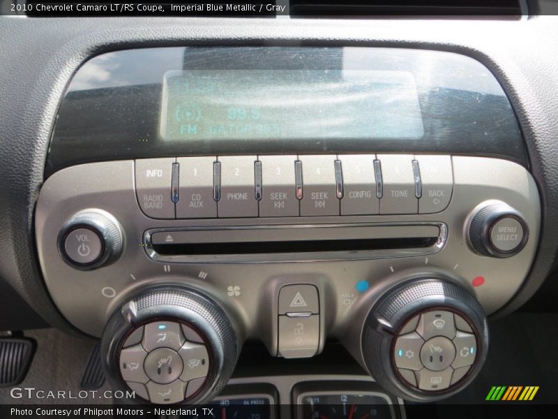 Imperial Blue Metallic / Gray 2010 Chevrolet Camaro LT/RS Coupe