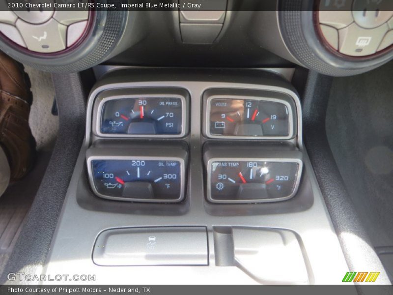 Imperial Blue Metallic / Gray 2010 Chevrolet Camaro LT/RS Coupe
