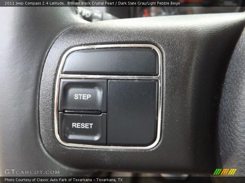 Brilliant Black Crystal Pearl / Dark Slate Gray/Light Pebble Beige 2011 Jeep Compass 2.4 Latitude