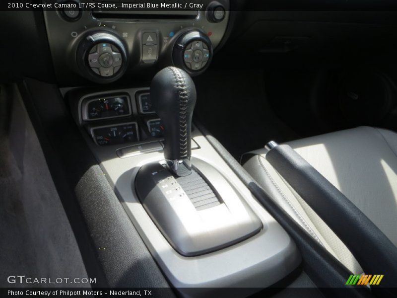 Imperial Blue Metallic / Gray 2010 Chevrolet Camaro LT/RS Coupe