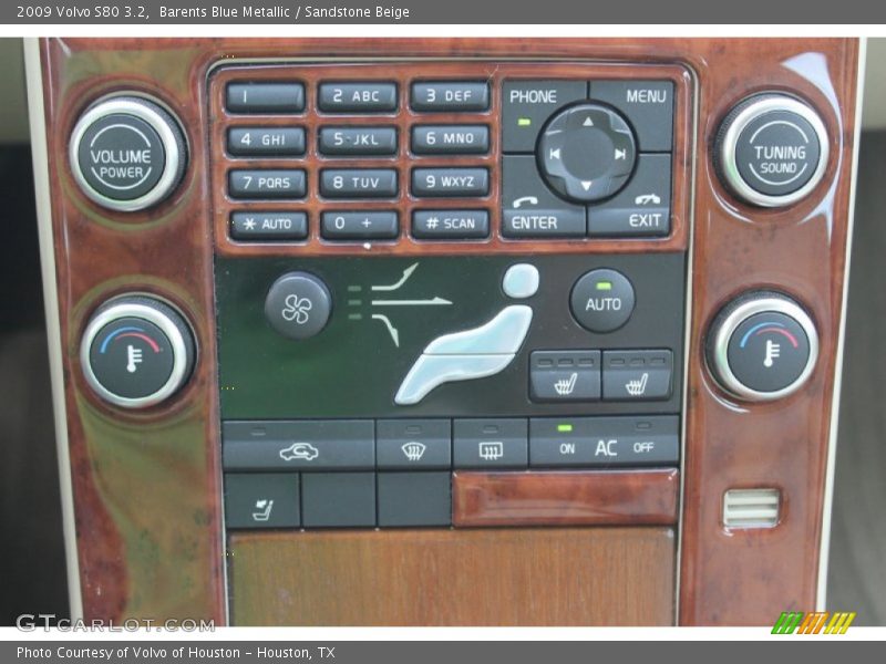 Barents Blue Metallic / Sandstone Beige 2009 Volvo S80 3.2
