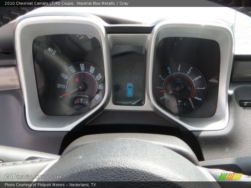 Imperial Blue Metallic / Gray 2010 Chevrolet Camaro LT/RS Coupe