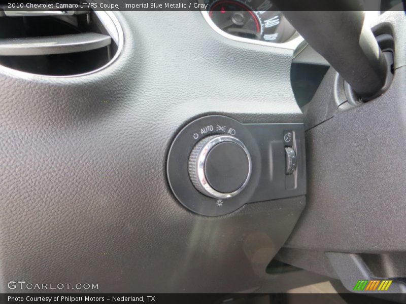 Imperial Blue Metallic / Gray 2010 Chevrolet Camaro LT/RS Coupe