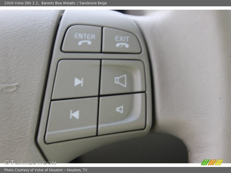 Barents Blue Metallic / Sandstone Beige 2009 Volvo S80 3.2
