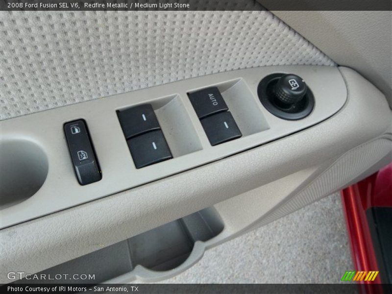 Redfire Metallic / Medium Light Stone 2008 Ford Fusion SEL V6
