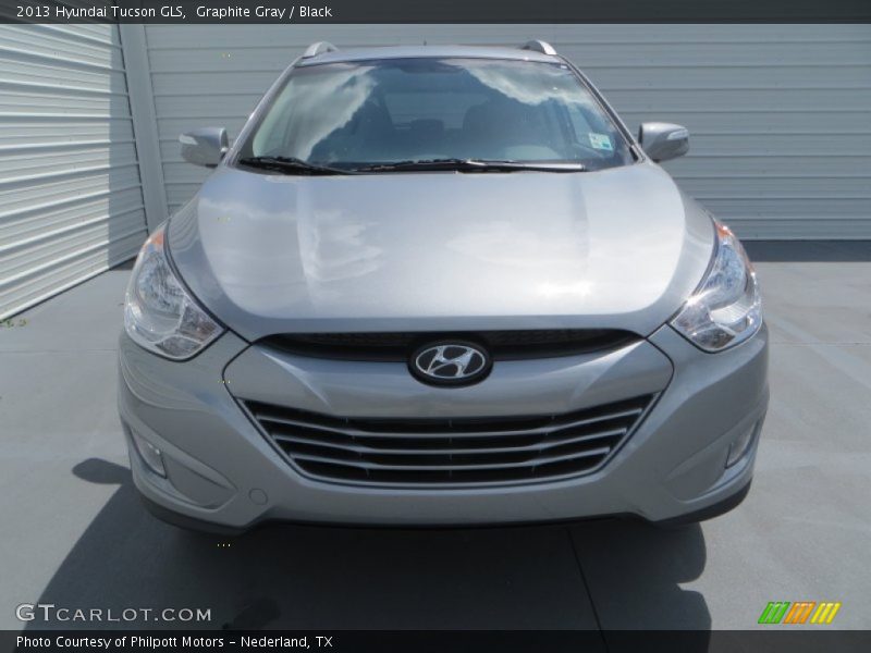 Graphite Gray / Black 2013 Hyundai Tucson GLS