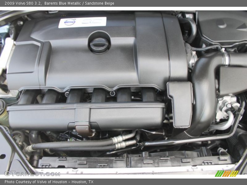 Barents Blue Metallic / Sandstone Beige 2009 Volvo S80 3.2