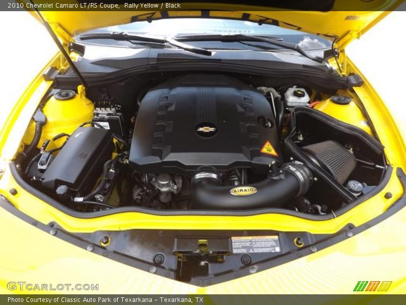Rally Yellow / Black 2010 Chevrolet Camaro LT/RS Coupe