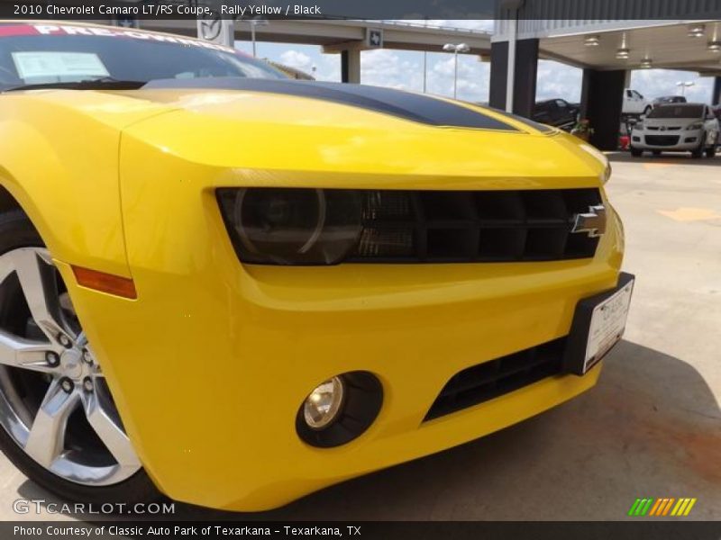 Rally Yellow / Black 2010 Chevrolet Camaro LT/RS Coupe