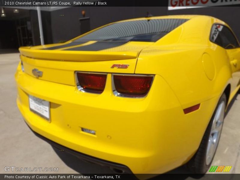 Rally Yellow / Black 2010 Chevrolet Camaro LT/RS Coupe