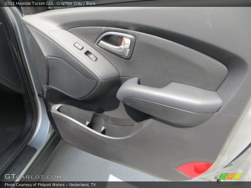 Graphite Gray / Black 2013 Hyundai Tucson GLS