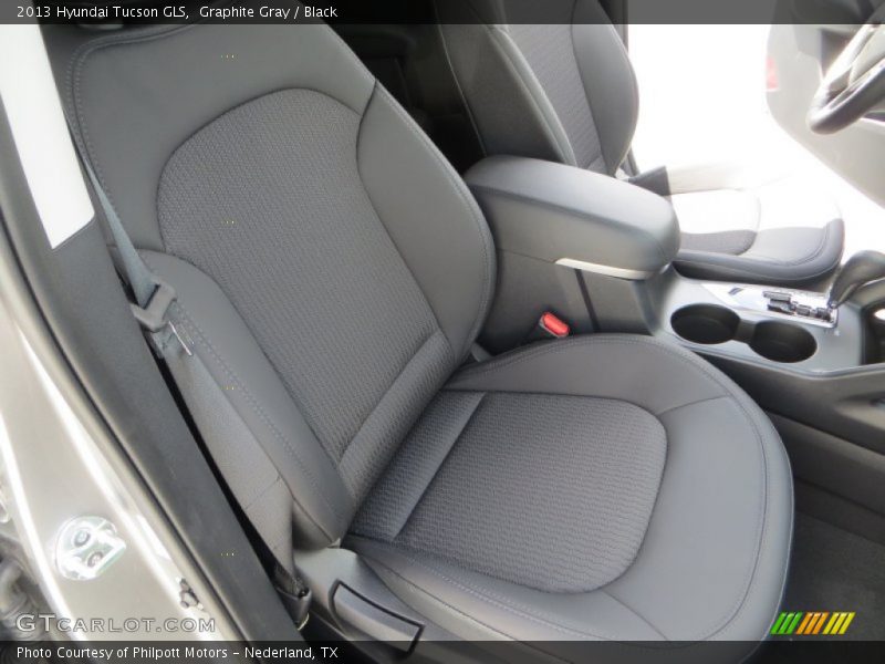 Graphite Gray / Black 2013 Hyundai Tucson GLS