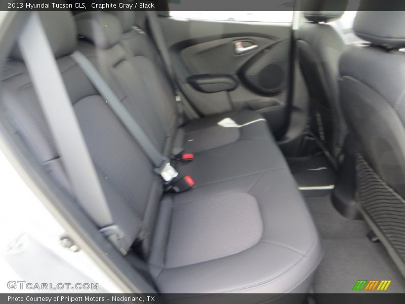 Graphite Gray / Black 2013 Hyundai Tucson GLS