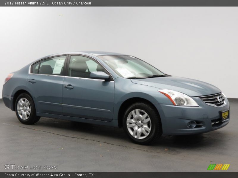 Ocean Gray / Charcoal 2012 Nissan Altima 2.5 S