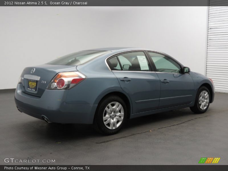 Ocean Gray / Charcoal 2012 Nissan Altima 2.5 S