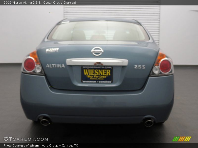 Ocean Gray / Charcoal 2012 Nissan Altima 2.5 S