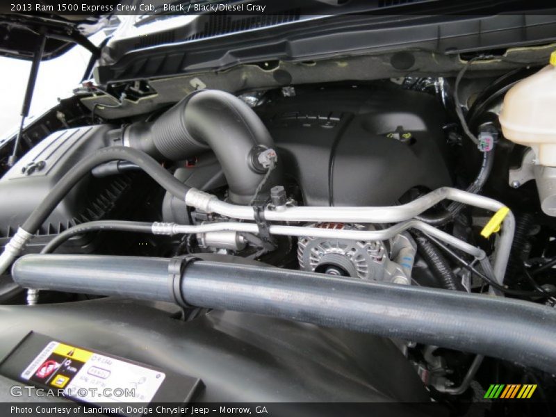 Black / Black/Diesel Gray 2013 Ram 1500 Express Crew Cab