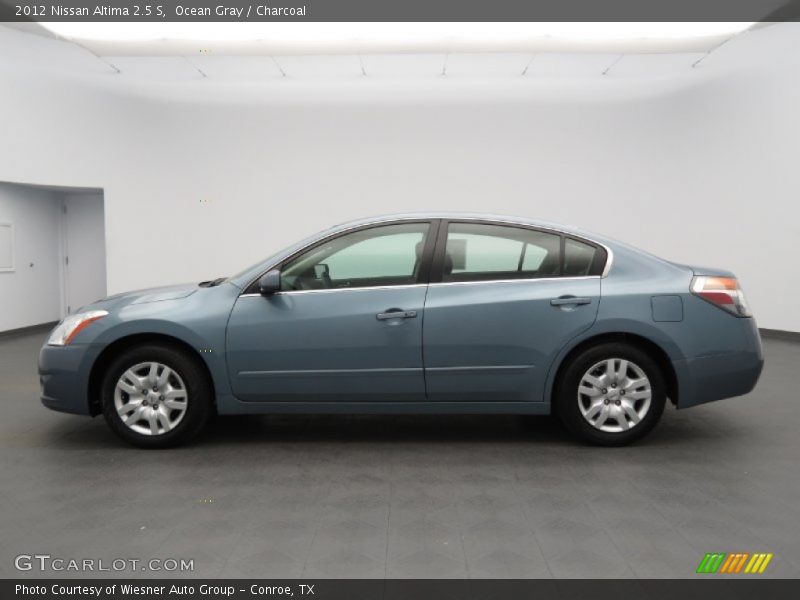 Ocean Gray / Charcoal 2012 Nissan Altima 2.5 S